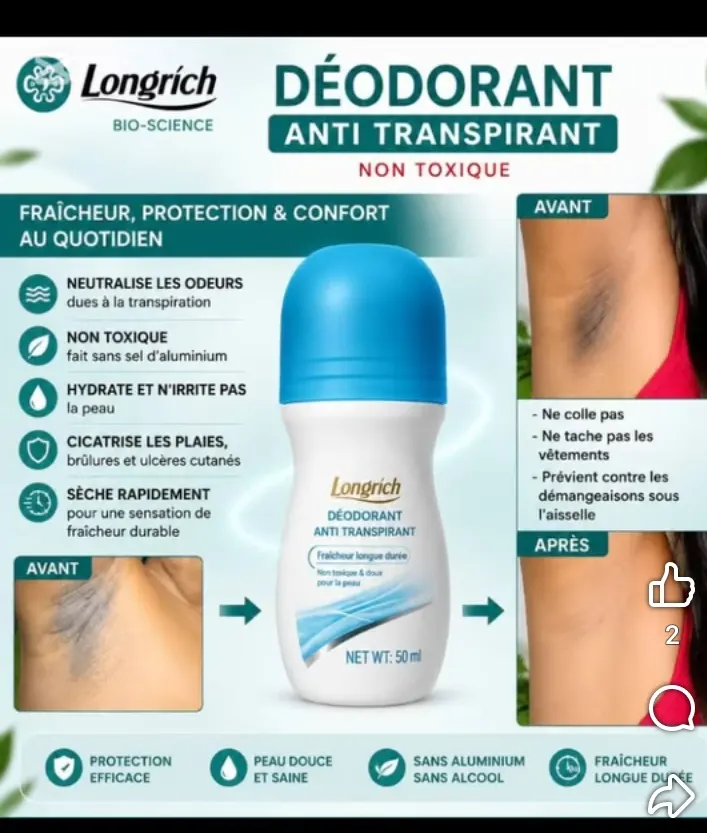 Déo Anti transpiration